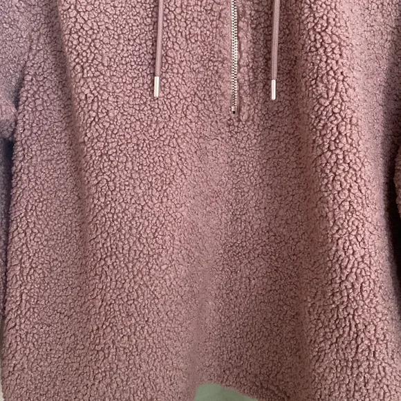 Ultra Comfy C&C California Half Zip Jacket, Mauve, Large - Picture 5 of 13
